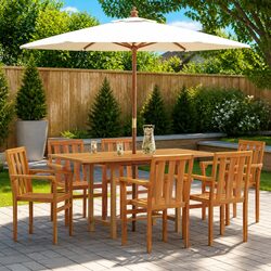 Bring Home This Friendly 7-Piece Outdoor Dining Set