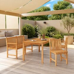 Enjoy Outdoor Dining with This Elegant Garden Set