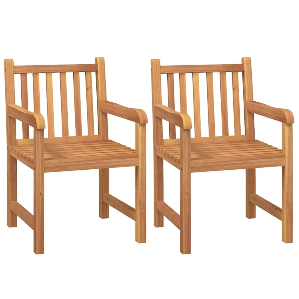 Garden Dining Set 4 Piece Outdoor Furniture Table Chairs Benches Teak Wood