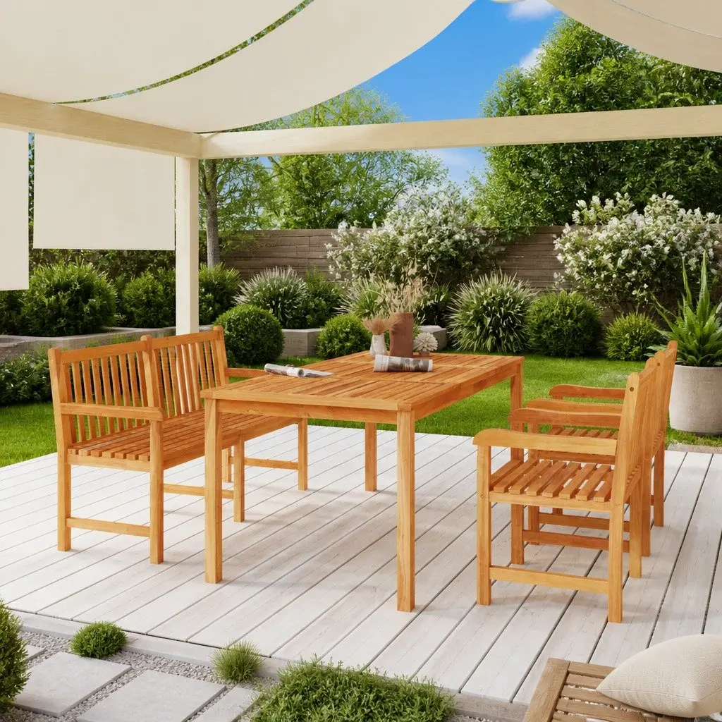 Outdoor 4-Piece Dining Set
