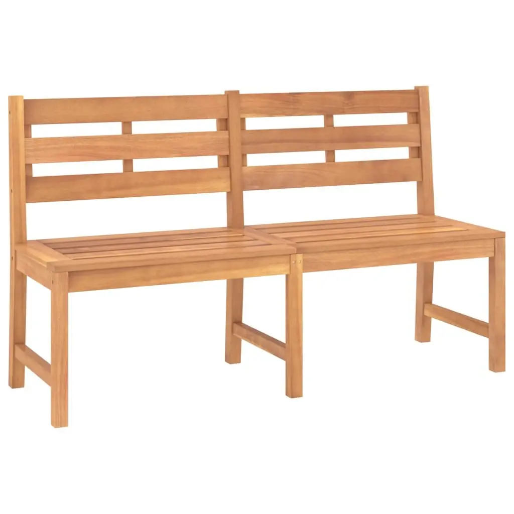 Garden Dining Set 3 Piece Outdoor Furniture Teak Wood Table Benches Patio