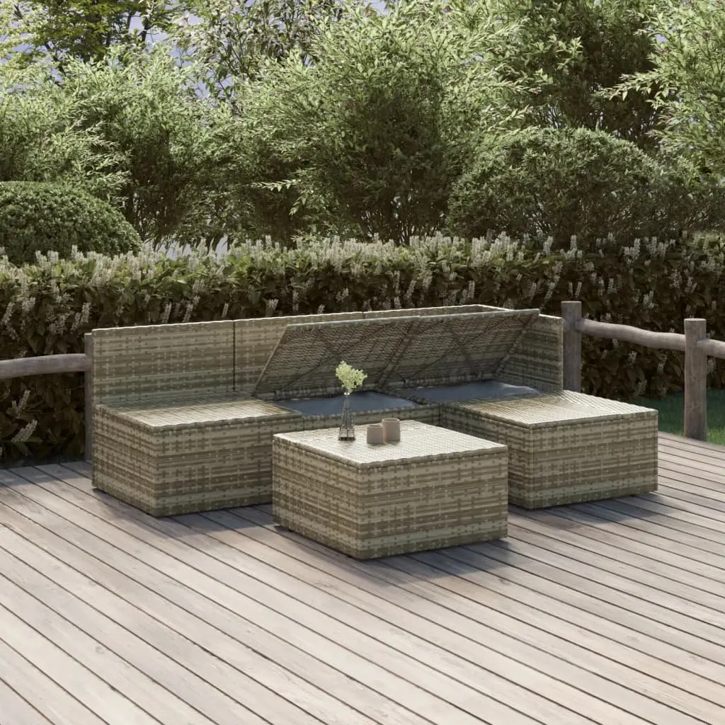 5 Piece Garden Lounge Set