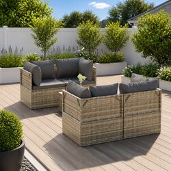A Friendly Addition to Your Outdoor Space: 5 Piece Lounge Set