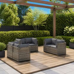 Your New Favorite 6-Piece Corner Sofa for Outdoors