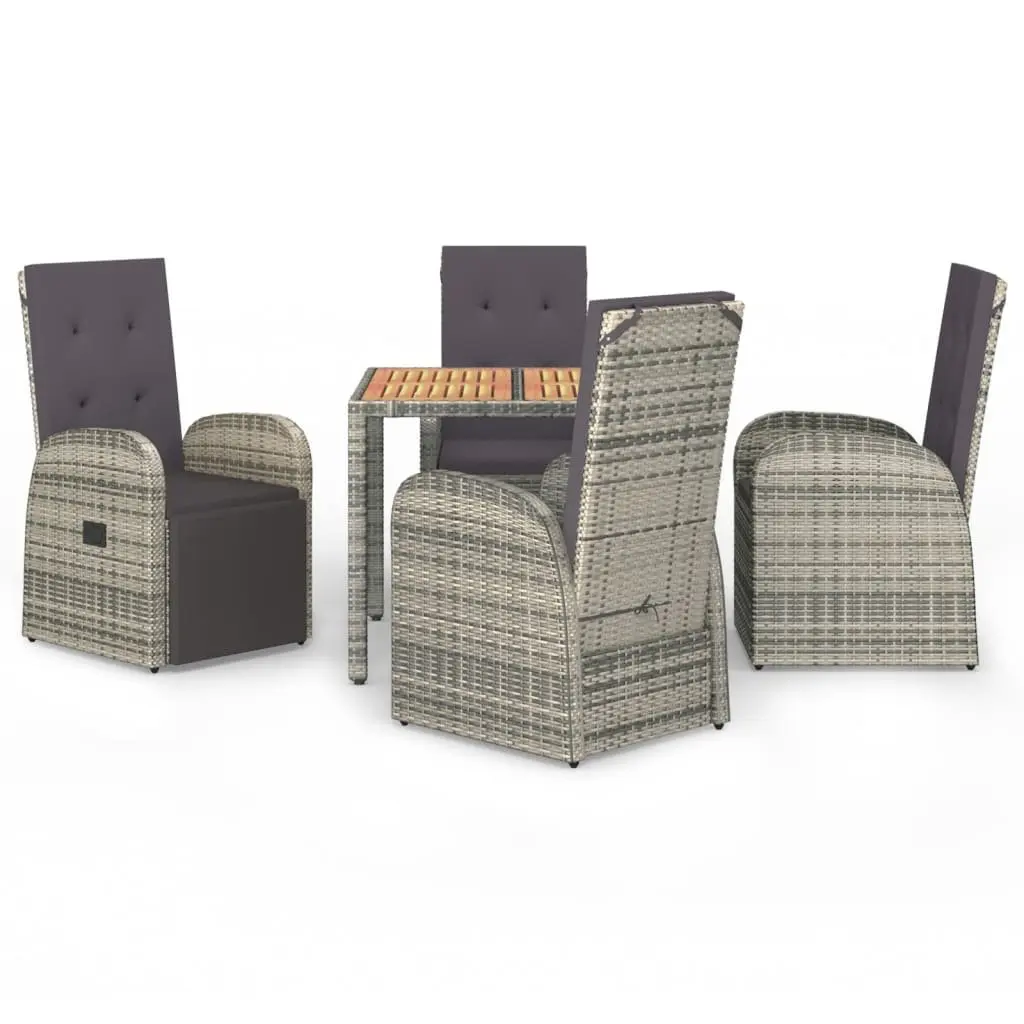 5 Piece Garden Dining Set