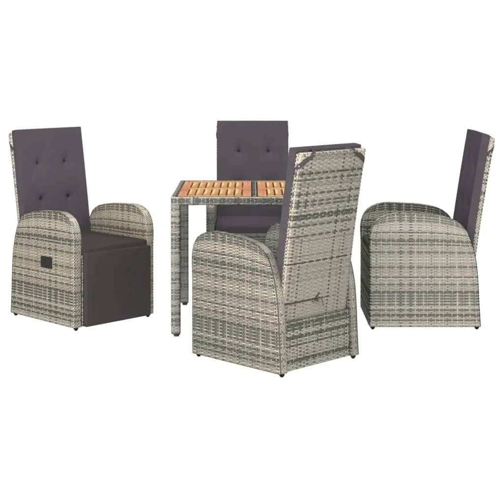 5 Piece Garden Dining Set