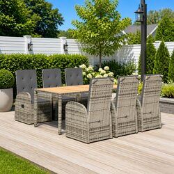 Join Friends for Meals with a 7 Piece Garden Dining Set