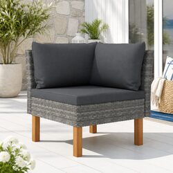 Your Perfect Grey Rattan Corner Sofa Awaits