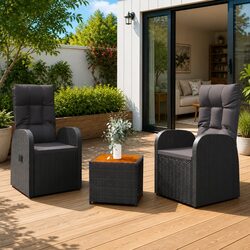 Your Cozy Outdoor Retreat: 3 Piece Lounge Set