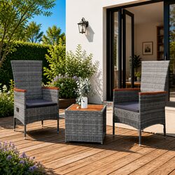 Your New Favorite Outdoor Seating: 3-Piece Lounge Set