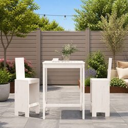 Enjoy the Outdoors with This Garden Bar Set