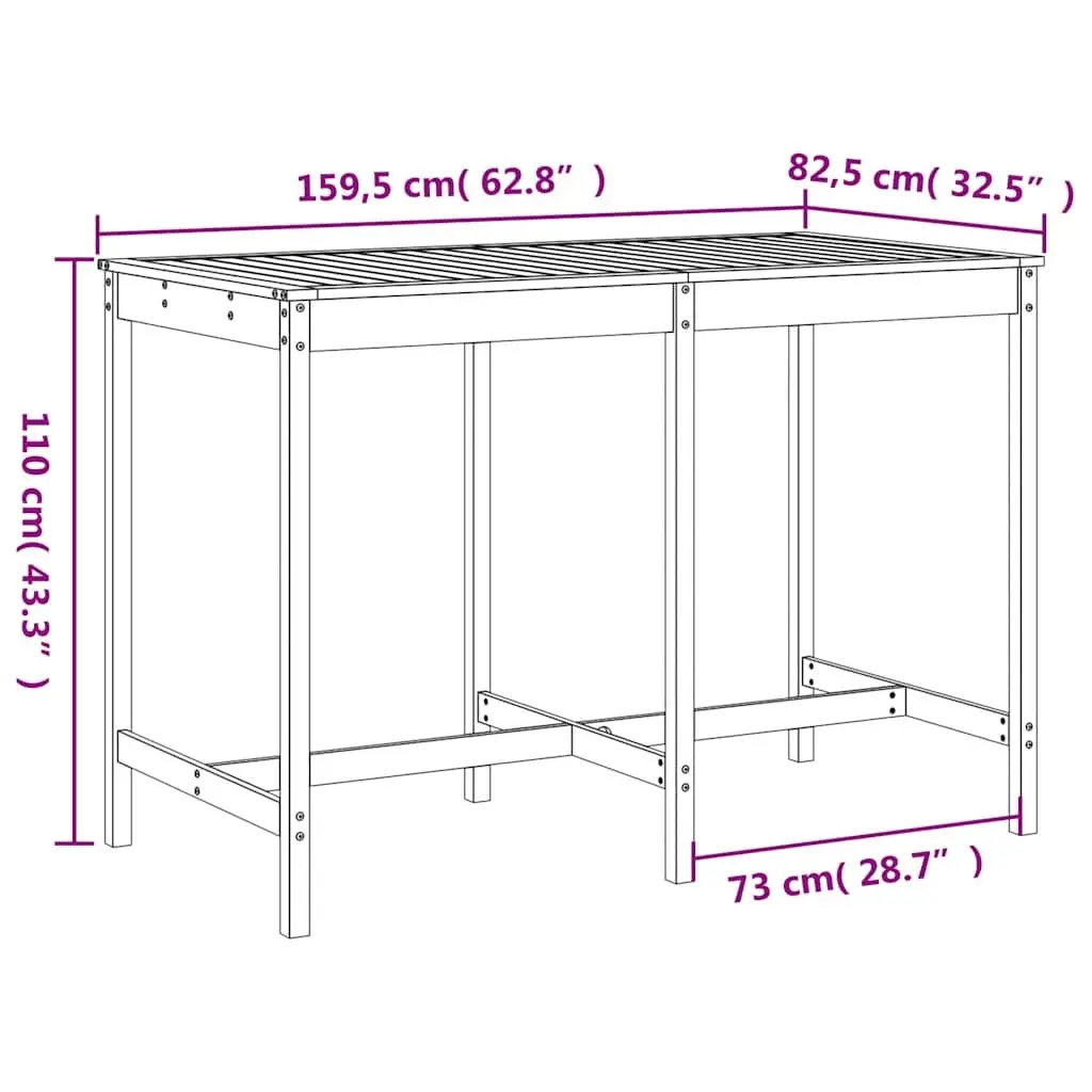 Outdoor 7-Piece Bar Set
