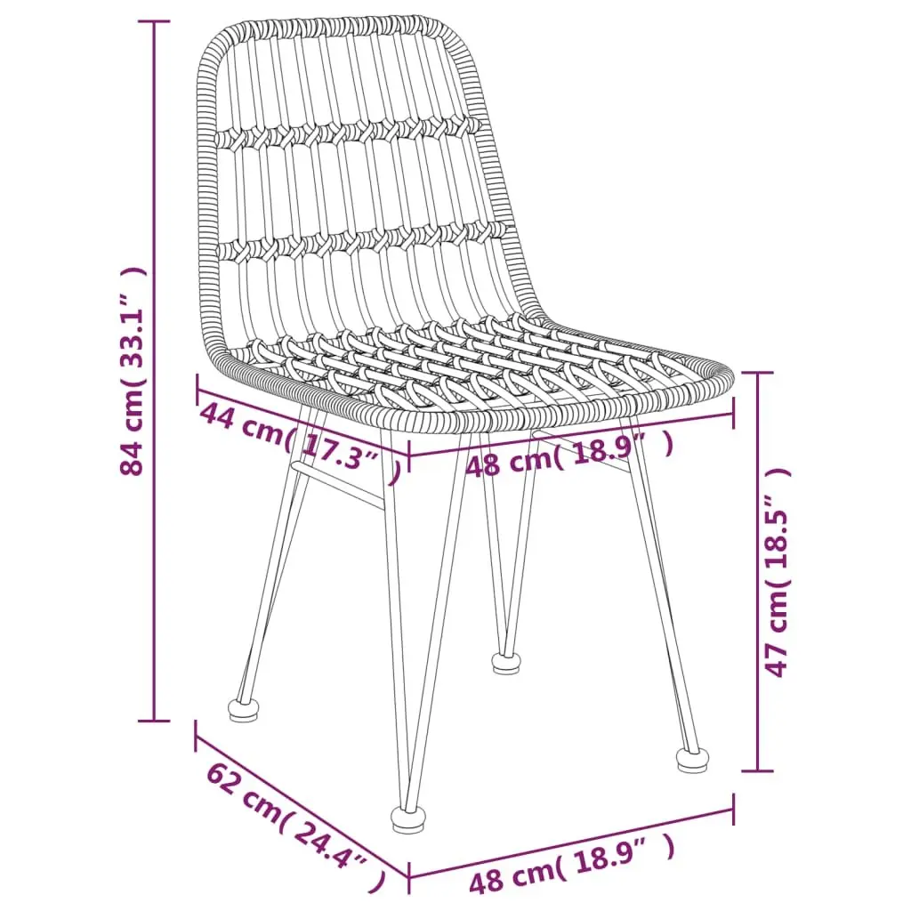 5-Piece Outdoor Dining Set