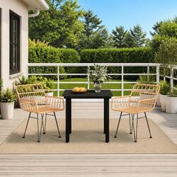 Your New Outdoor Dining Set: 3-Piece Comfort and Style