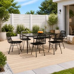 Your 7 Piece Garden Dining Set Awaits You