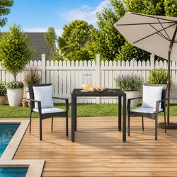 Enhance Your Patio with This Cozy 3 Piece Dining Set