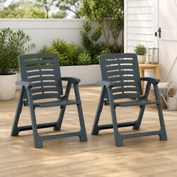 Welcoming Outdoor Garden Chairs Set of 2
