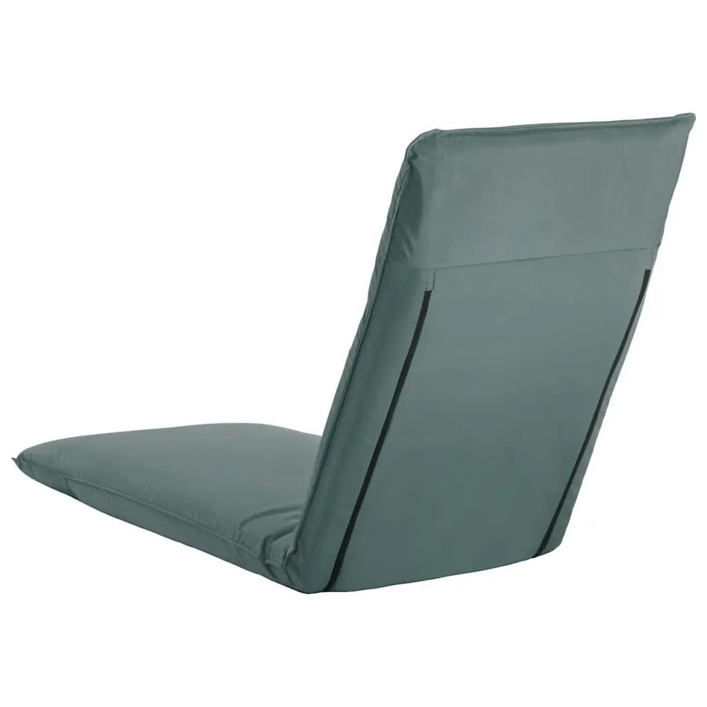 Foldable Sunlounger Grey 5-Level Adjustable Outdoor Garden Beach Lounge Chair
