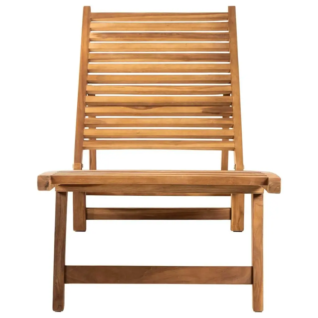 Sun Lounger Adjustable Outdoor Lounger Folding Garden Patio Deck Chair Relax