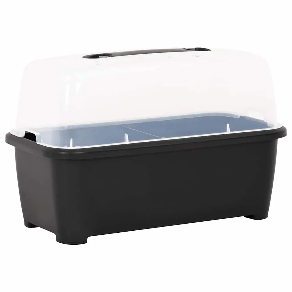 Raised Garden Bed Planter Box Anthracite 77x38.7x82cm