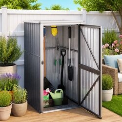 Your Perfect Outdoor Storage Solution - Grey Tool Shed