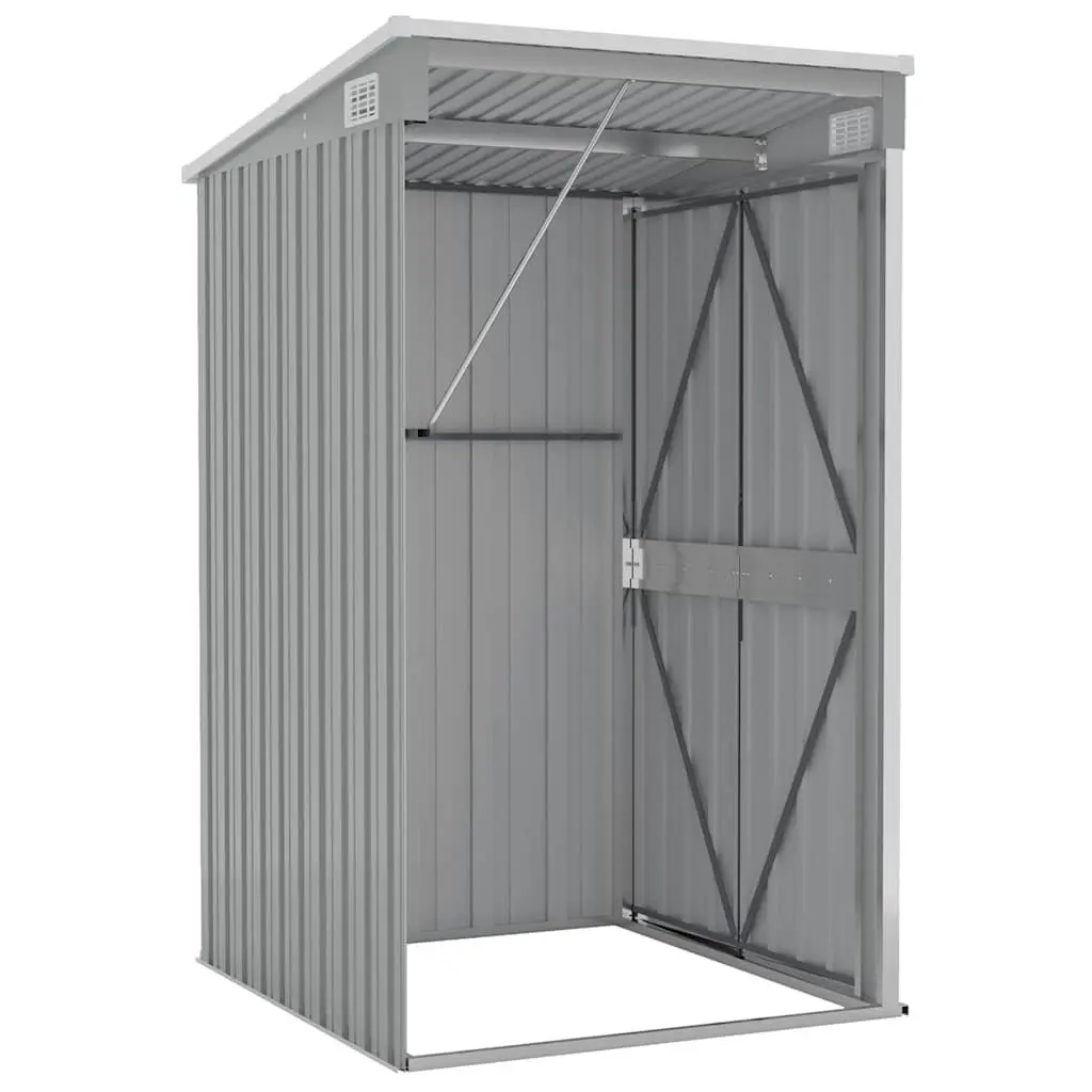 Grey Garden Shed for Outdoor Items