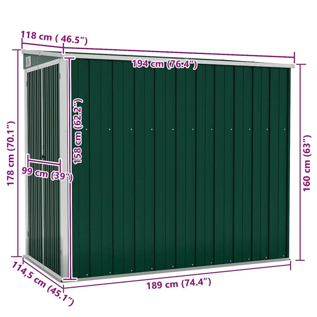 Wall-mounted Garden Shed