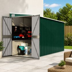 Your Garden’s New Friend: Wall-Mounted Shed 118x382x178cm