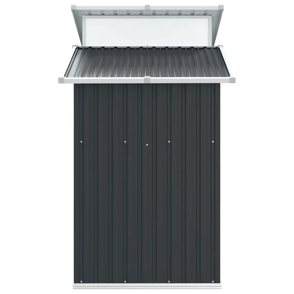 Garden Shed Galvanised Steel Anthracite 270 x 130 x 208.5 cm