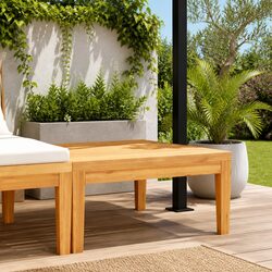 Your New Favorite Outdoor Table Made of Acacia Wood