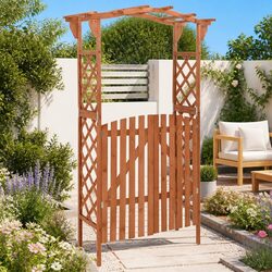 Your New Favorite Garden Arch: Pergola with Gate
