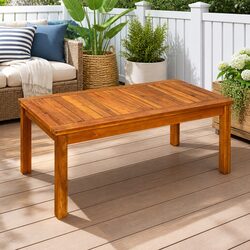 Your Perfect Outdoor Acacia Coffee Table