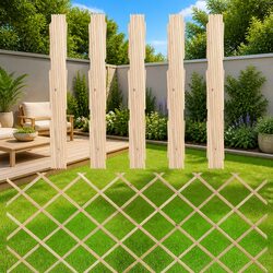 You're Going to Love These Wooden Garden Fence Panels