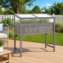 Your New Raised Garden Bed with Integrated Greenhouse
