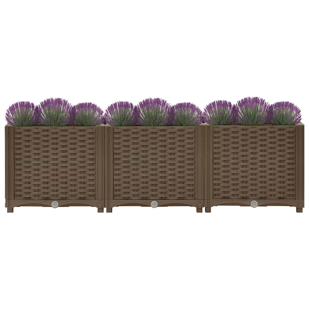 Raised Garden Bed Planter Large Deep Container 120 x 40 x 38 cm
