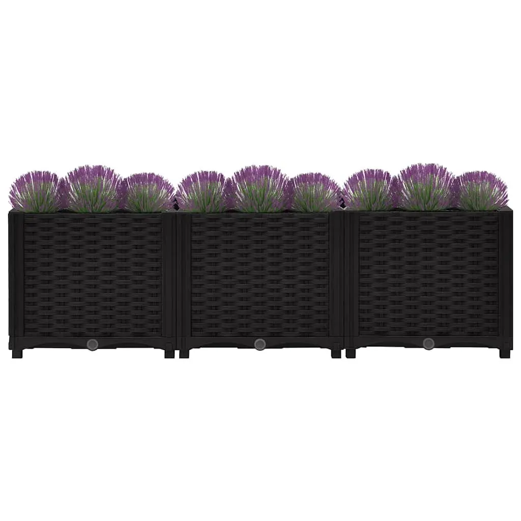 Raised Garden Bed Planter Box 120x40x38 cm Outdoor Flowers Vegetables Herbs