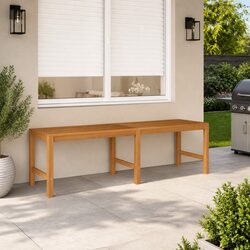 Your Friendly 150cm Teak Wood Bench for Outdoors