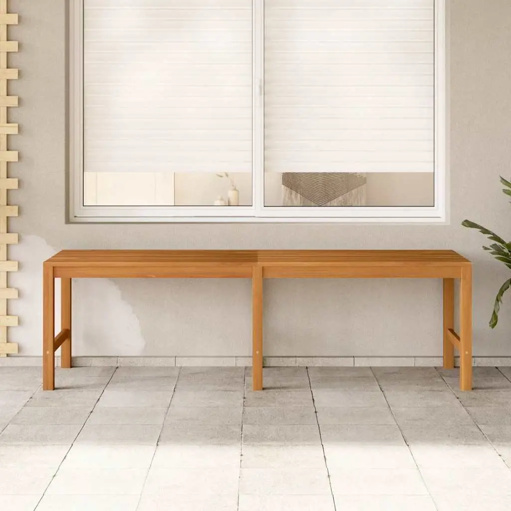 Outdoor Garden Bench Teak Wood 150cm