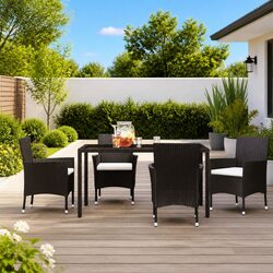 Enjoy Your Outdoors with 4 Comfortable Armchairs