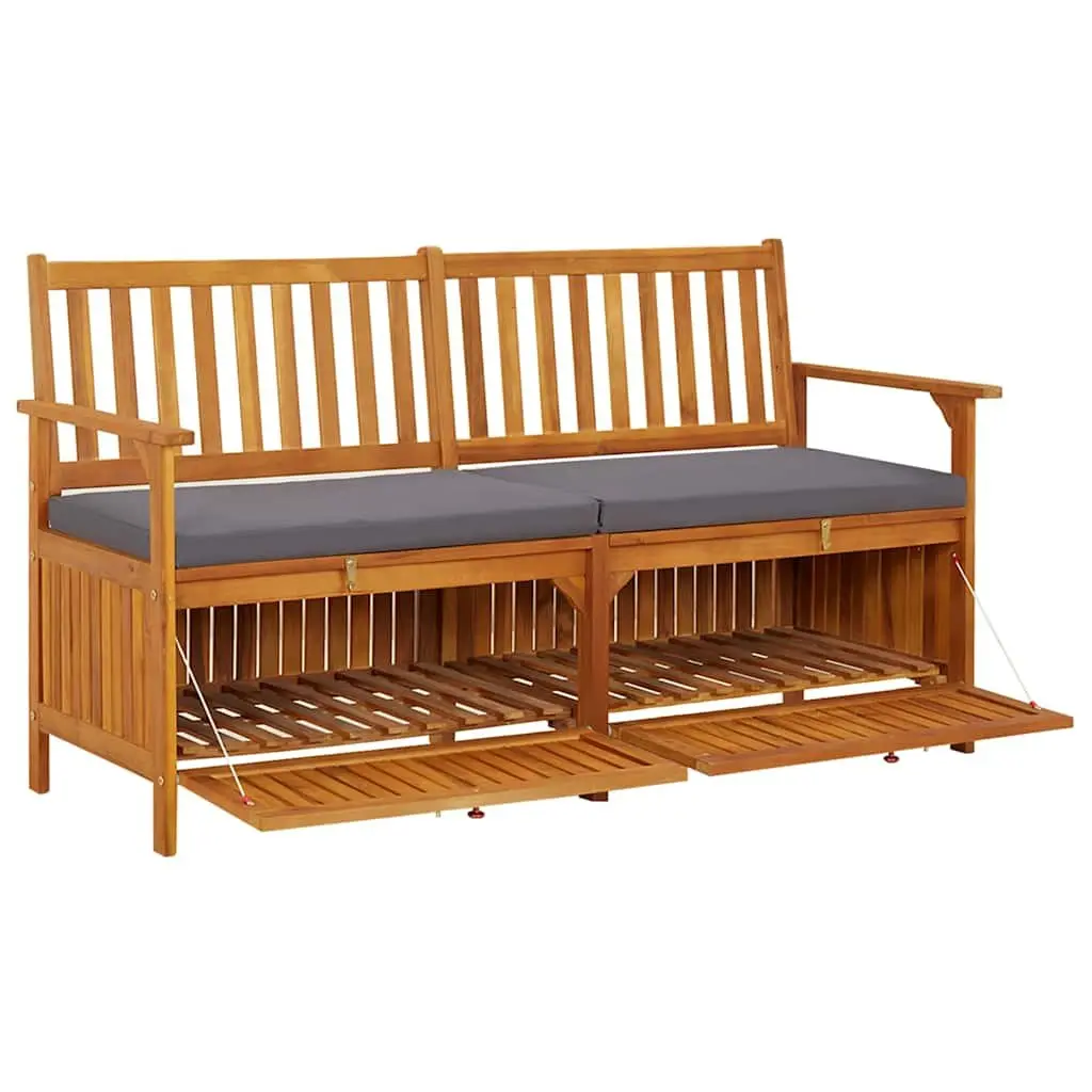 148cm Acacia Wood Storage Bench
