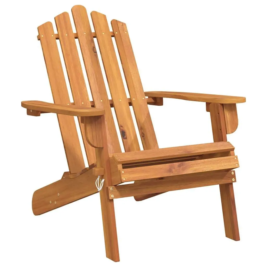 Brown Folding Adirondack Chair