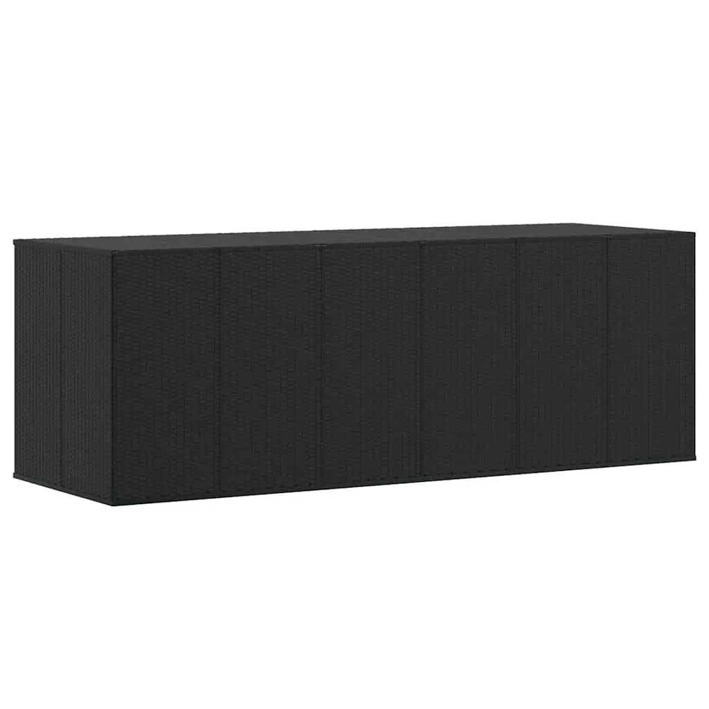 Cushion Storage Box PE Rattan Weather-Resistant Outdoor Indoor Furniture 291x1005x104cm