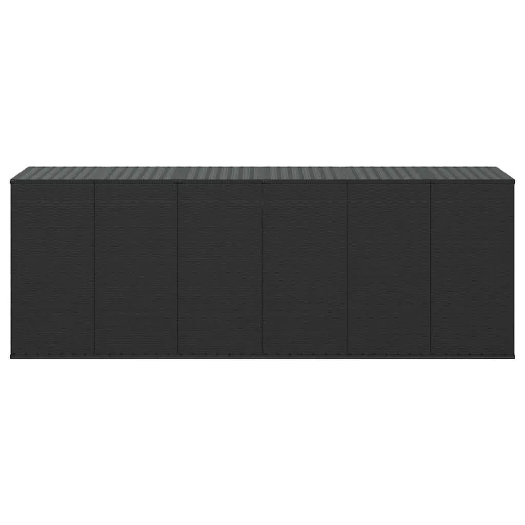 Cushion Storage Box PE Rattan Weather-Resistant Outdoor Indoor Furniture 291x1005x104cm