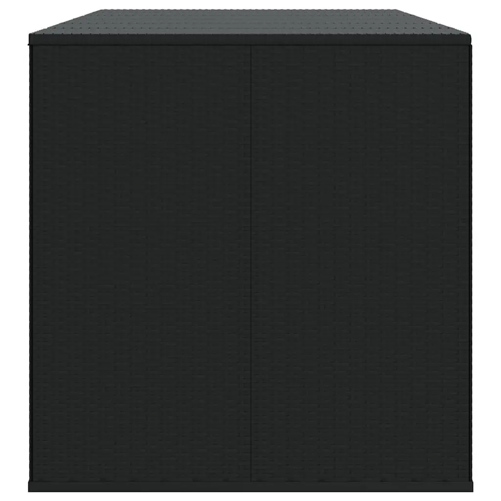 Cushion Storage Box PE Rattan Weather-Resistant Outdoor Indoor Furniture 291x1005x104cm