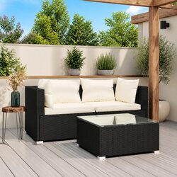 Your Perfect 3 Piece Garden Lounge Set with Cushions