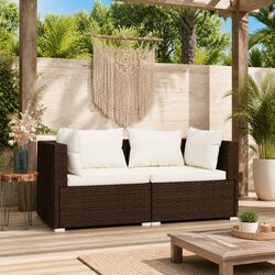 Your Friendly 2-Seater Outdoor Sofa Awaits