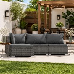 Your New Garden Lounge Set: 4 Pieces for Relaxation