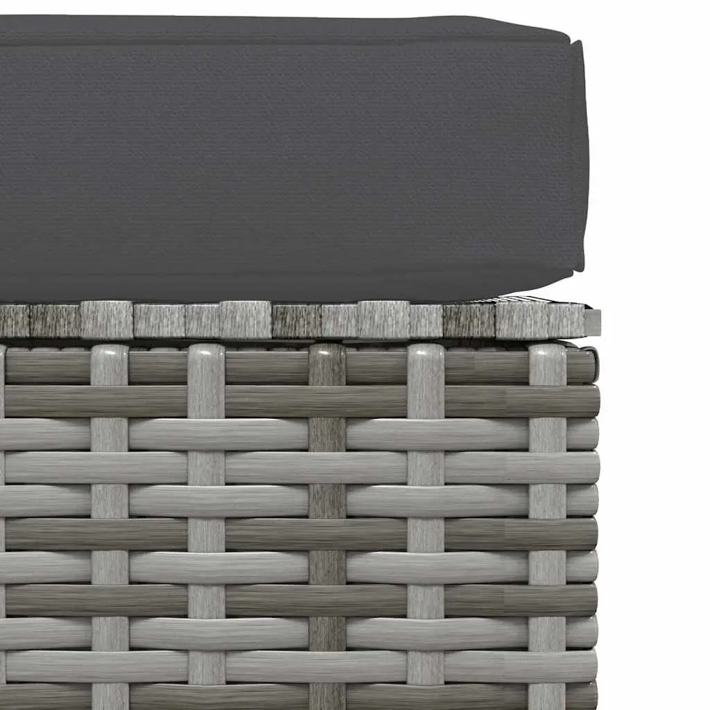 Garden Footrest with Cushion