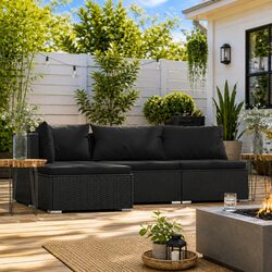 Your 4 Piece Garden Lounge Set Awaits You