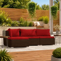 Create Your Perfect Outdoor Retreat with a 4 Piece Lounge Set